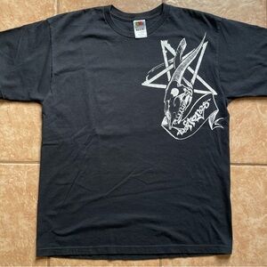 Deftones 2006 Concert T-shirt with Venues Listed On Back Size L Rare